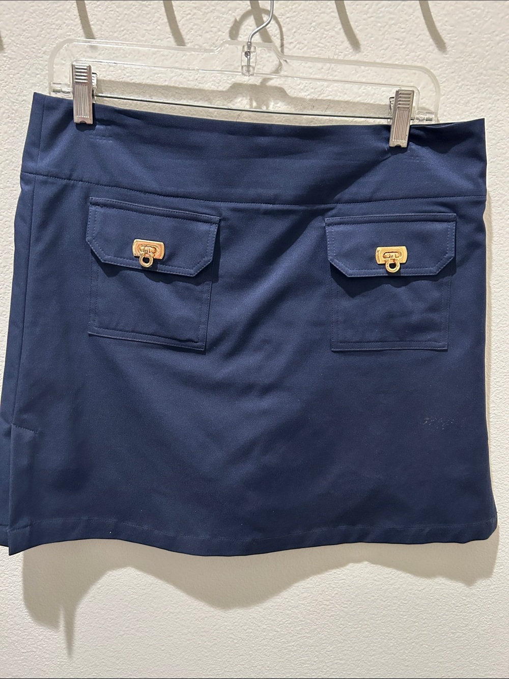 Fairway Fox Golf Skirt/skorts with Gold Accents